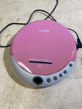 Coby CX-CD109 Portable Personal CD Player - Pink
